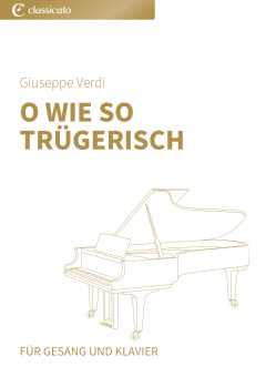 O wie so trügerisch 