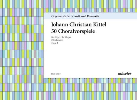 50 préludes de chorale 1 - No. 1-25 