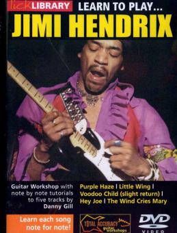 Learn To Play Jimi Hendrix Vol. 1 