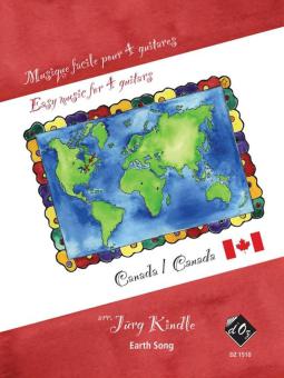 Musique facile pour 4 guitares - Canada 