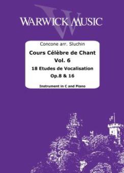 Cours Celebre de Chant 18 Etudes de Vocalisation 