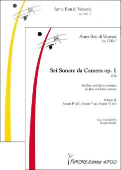 Sonates op. 1 