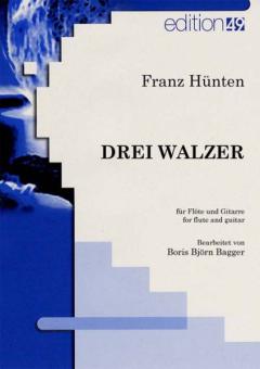 Drei Walzer für Flöte und Gitarre 