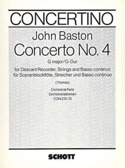 Concerto No. 4 G Major 