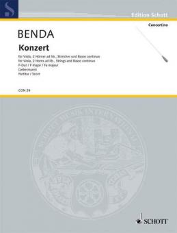 Concerto Fa majeur Standard