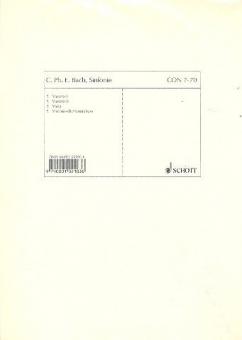 Sinfonie A Major Wq 182/4 