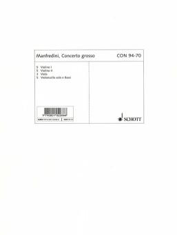 Concerto grosso Ut major op. 3/12 