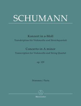 Concerto en la mineur op. 129 Standard