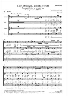 Veillons sur lui, gardons-le BWV 213 