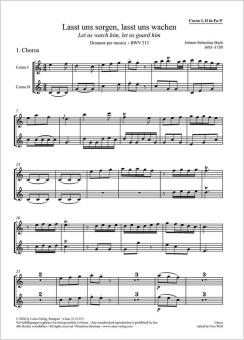 Veillons sur lui, gardons-le BWV 213 Standard