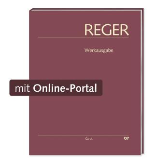 Édition Reger des œuvres 2/10 : œuvres pour chœurs d'hommes, de femmes et d'enfants 