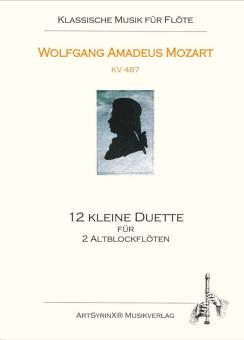 12 kleine Duette KV 487 