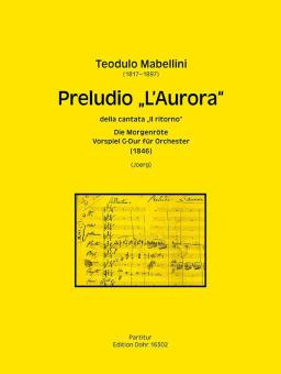 Prélude "L'Aurora" de la cantate "Il ritorno" Sol Majeur 