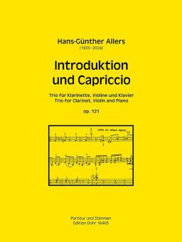 Introduction et Capriccio op. 121 