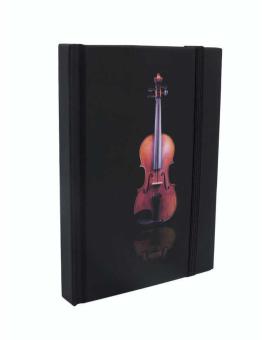 Carnet de notes violon A6 