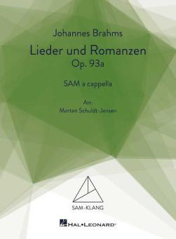 Chansons et romances op. 93a 