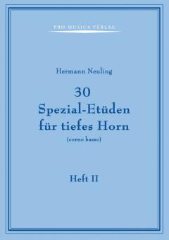 30 Spezial-Etüden 2 für tiefes Horn 