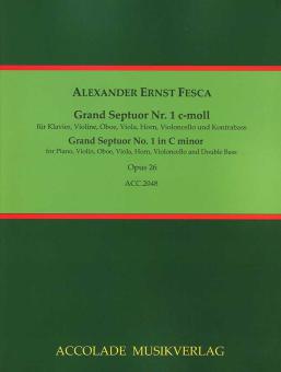 Grand Septuor n° 1 en do mineur op. 26 