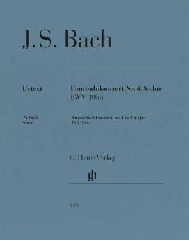 Bach Concerto pour clavecin no. 4 en la majeur BWV 1055 