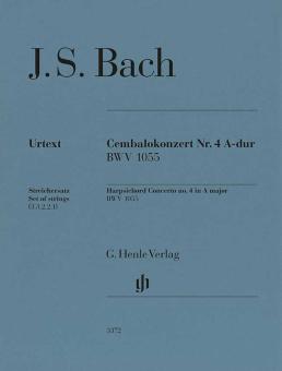 Bach Concerto pour clavecin no. 4 en la majeur BWV 1055 