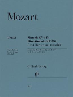 Marche K. 445 et Divertimento K. 334 
