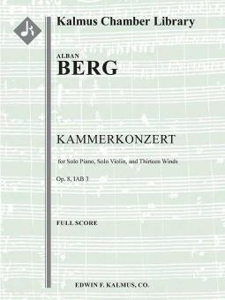 Concerto de chambre op. 8/IAB 3 
