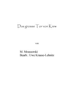 Das Grosse Tor von Kiew Download