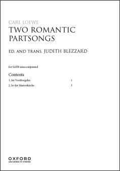 Two Romantic Partsongs 