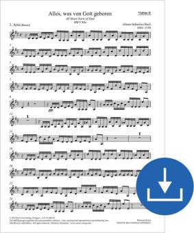 All those born of God BWV 80a, BWV3 80.1 Download
