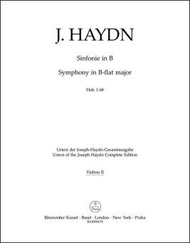 Symphonie en si bémol majeur Hob. I:68 