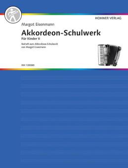 Akkordeon-Kinderspiel Beiheft 2 für Kinder 