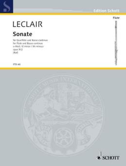 Sonata Mi mineur op. 9/2 