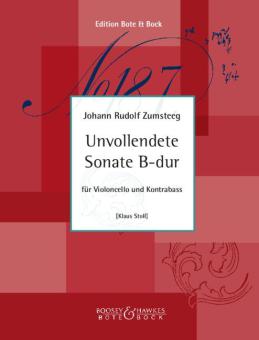 Sonate inachevée en si bémol majeur 