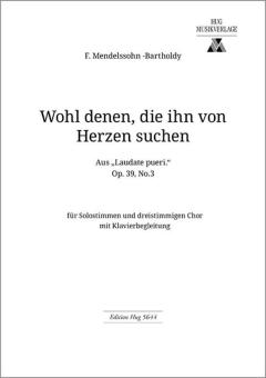 Wohl denen die ihn von Herzen 