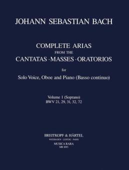 Complete Arias from the Cantatas, Masses, Oratorios Vol. 1 