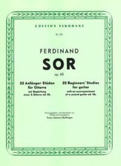 25 Etudes for Beginners 