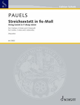 Sextuor à cordes en fa dièse mineur op. 7 Download