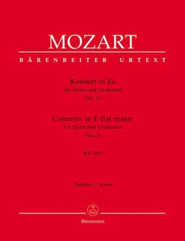 Concerto No. 3 en mi bémol majeur KV 447 