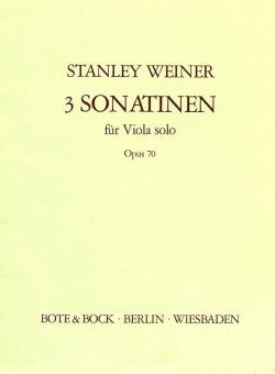 Three Sonatinas op. 70 