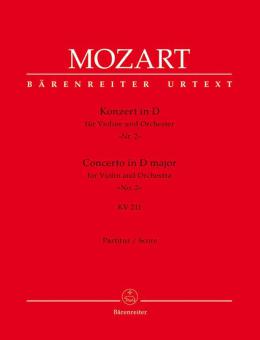 Concerto No. 2 en ré majeur KV 211 