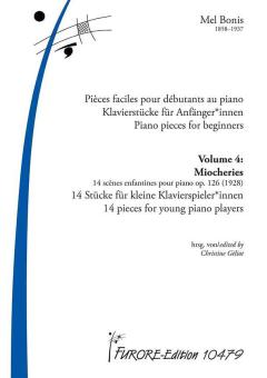 Klavierstücke für Anfänger*innen Vol. 4 : 14 pièces pour petits pianistes 