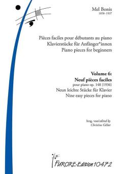 Klavierstücke für Anfänger*innen Vol. 6 : 9 pièces faciles pour piano 