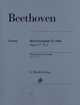 Sonate pour piano mi bémol majeur op. 27/1 