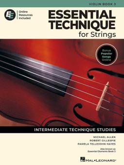 Essential Technique for Strings 3 - Violin 