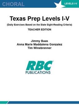 Texas Prep Levels I-V (Teacher Edition) Standard