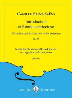 Introduction et Rondo capriccioso pour violon et piano 