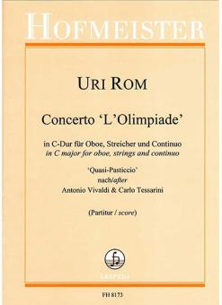 Concerto L'Olimpiade en do majeur pour hautbois, cordes et basse continue 