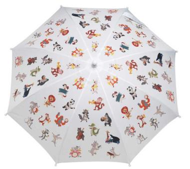 Parapluie pour enfants animaux en bauxili 