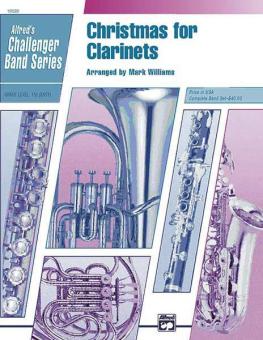 Christmas For Clarinets Download