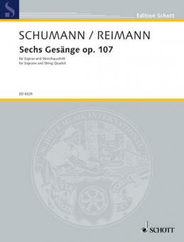 Six Songs, Op. 107 Standard